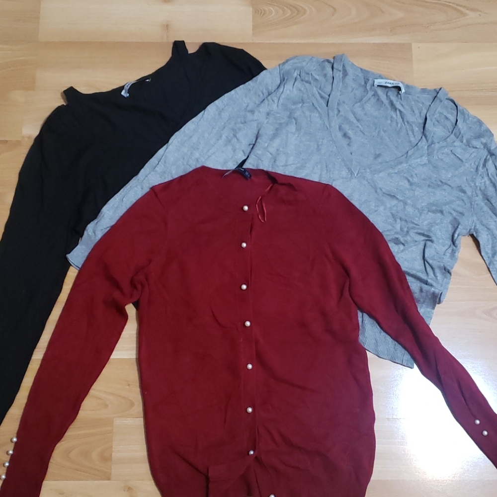 Zara 3 sweater bundle